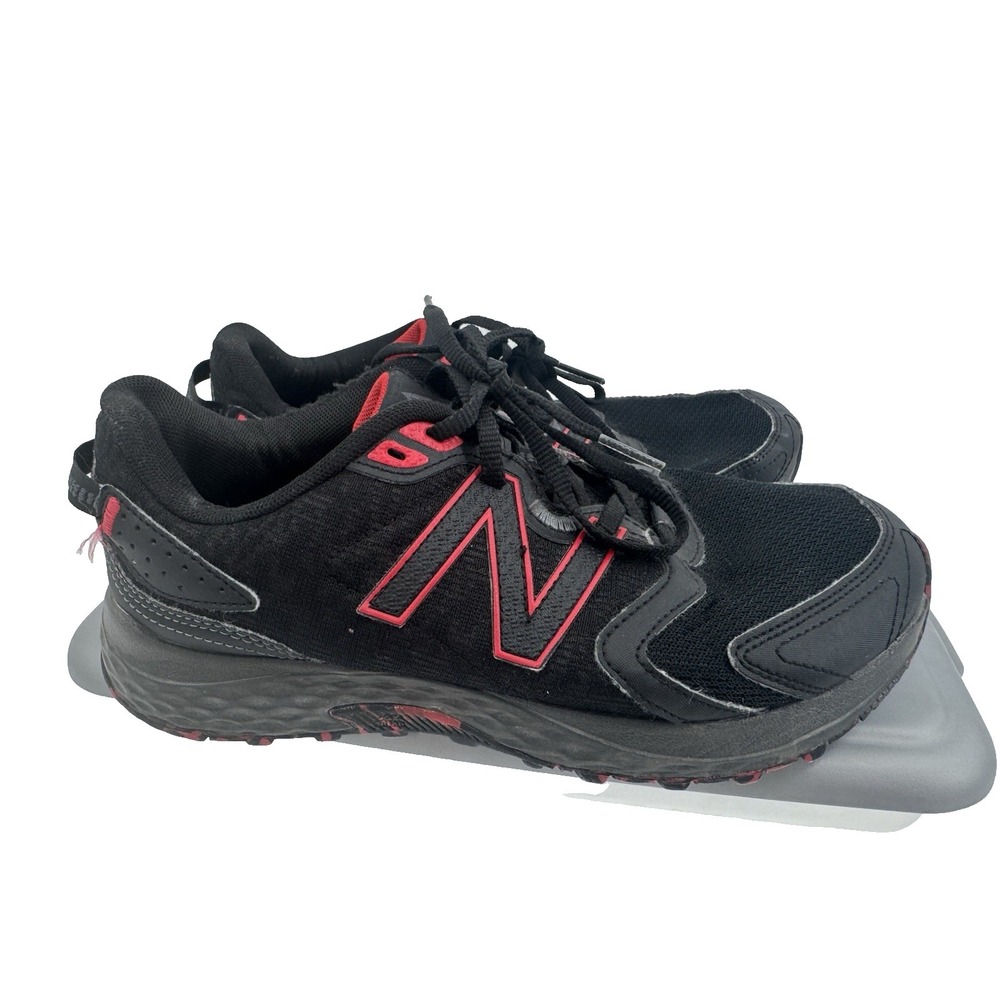 New Balance 410v7 4E Wide Black Electric Red Men's Boy Teen Shoes Size 7.5
